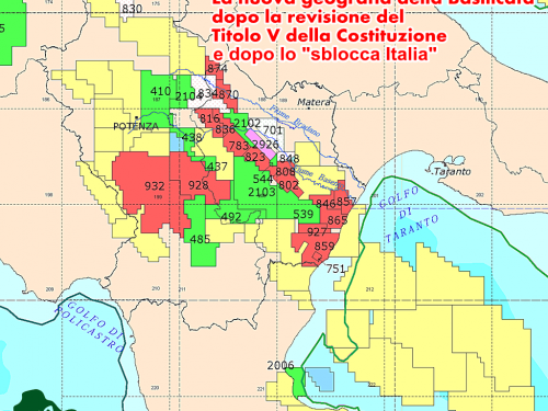Per l’Italia, la Basilicata è ufficialmente un distretto minerario