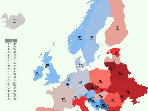 Italia nella top 10 dei paesi europei con maggiori pregiudizi